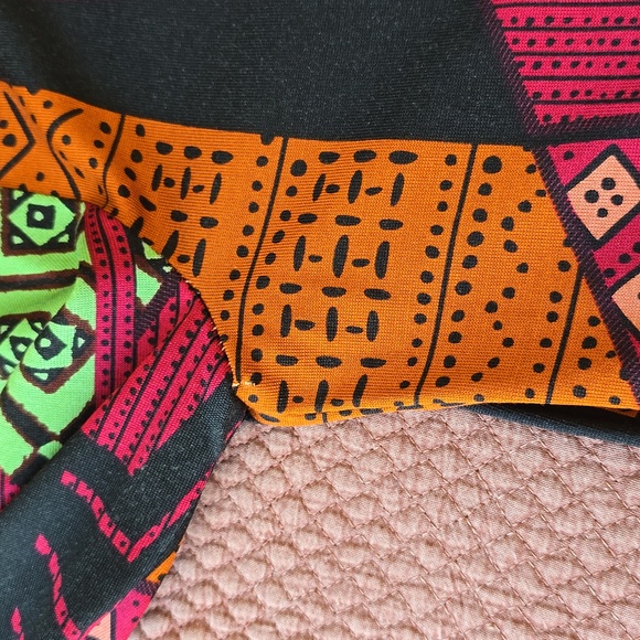 Diane Von Furstenberg Colorful Geometric Pattern Dress - Picture 16 of 16